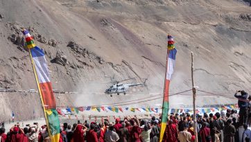 His Holiness the Dalai Lama Bestows Long-Life Empowerment at Khaltse, Ladakh