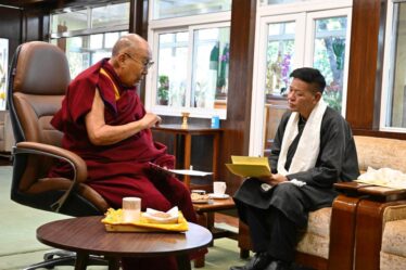 Sikyong Penpa Tsering Apprises His Holiness the Dalai Lama on Latest Official Engagements