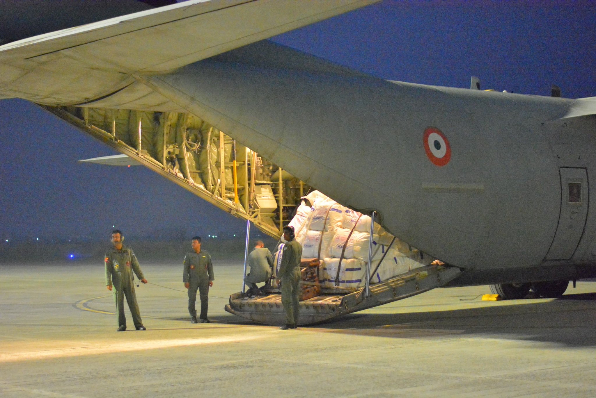 India delivers second consignment of relief materials