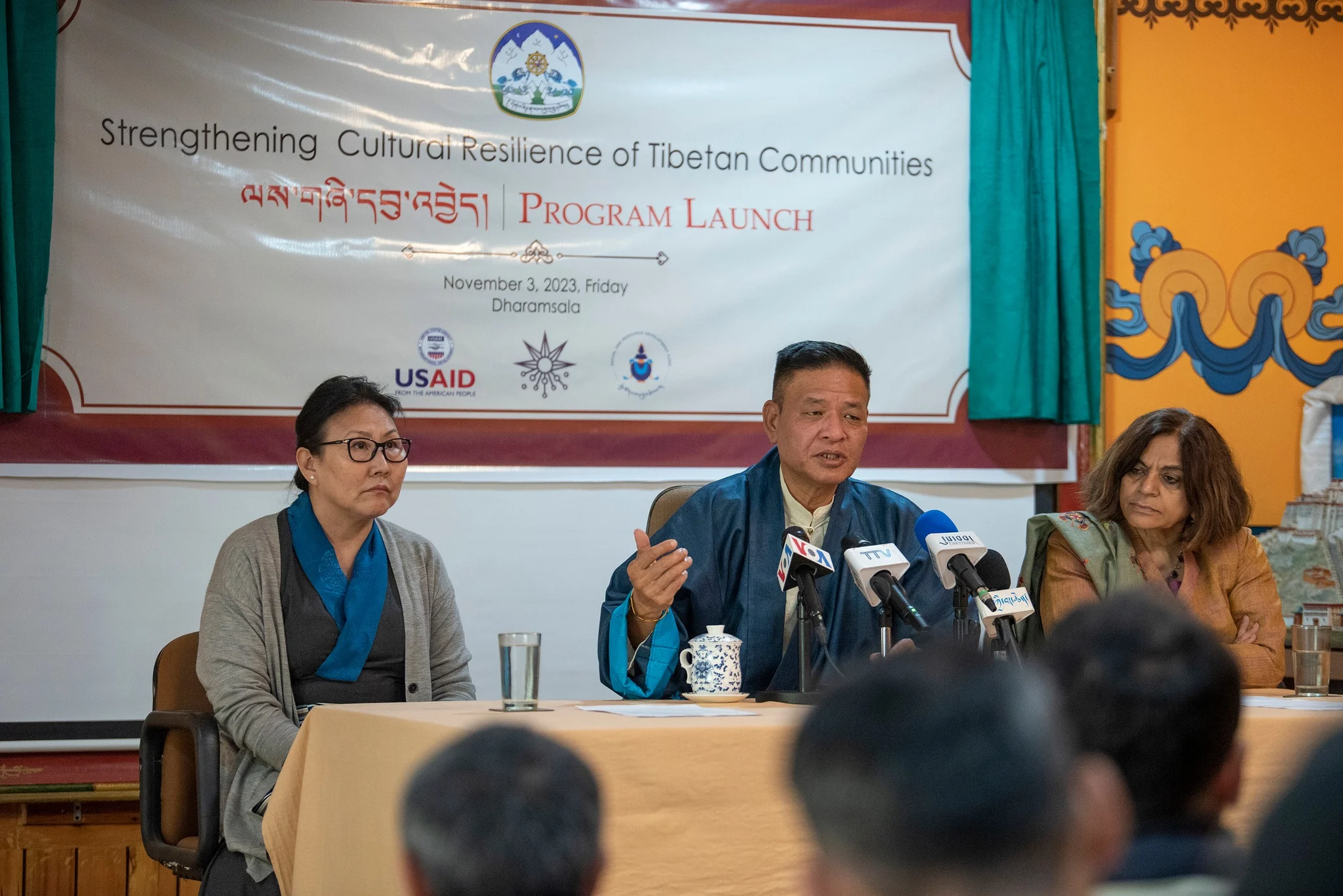 Sikyong Penpa Tsering Inaugurates Programme “Strengthening Cultural Resilience of Tibetan Communities”